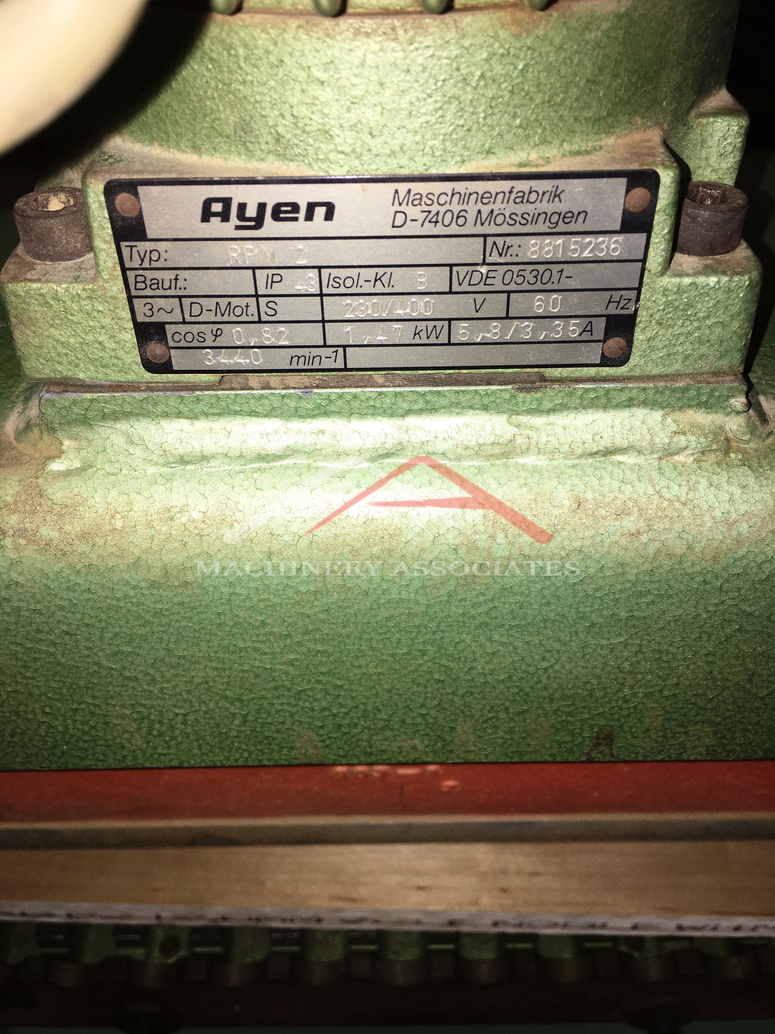 AYEN ECO 21 LINE BORING MACHINE 32MM 