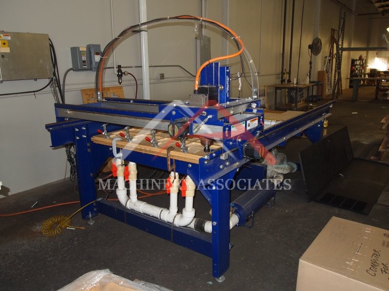 2005 ShopBot 3-Axis CNC Router (4'x8') 10HP Vacuum Table & 5HP Colombo ...