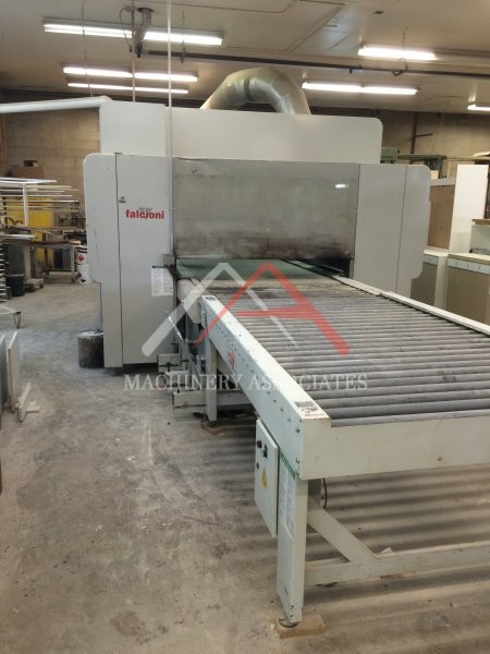 Falcioni Kleenspray Flat Line Finishing Machine