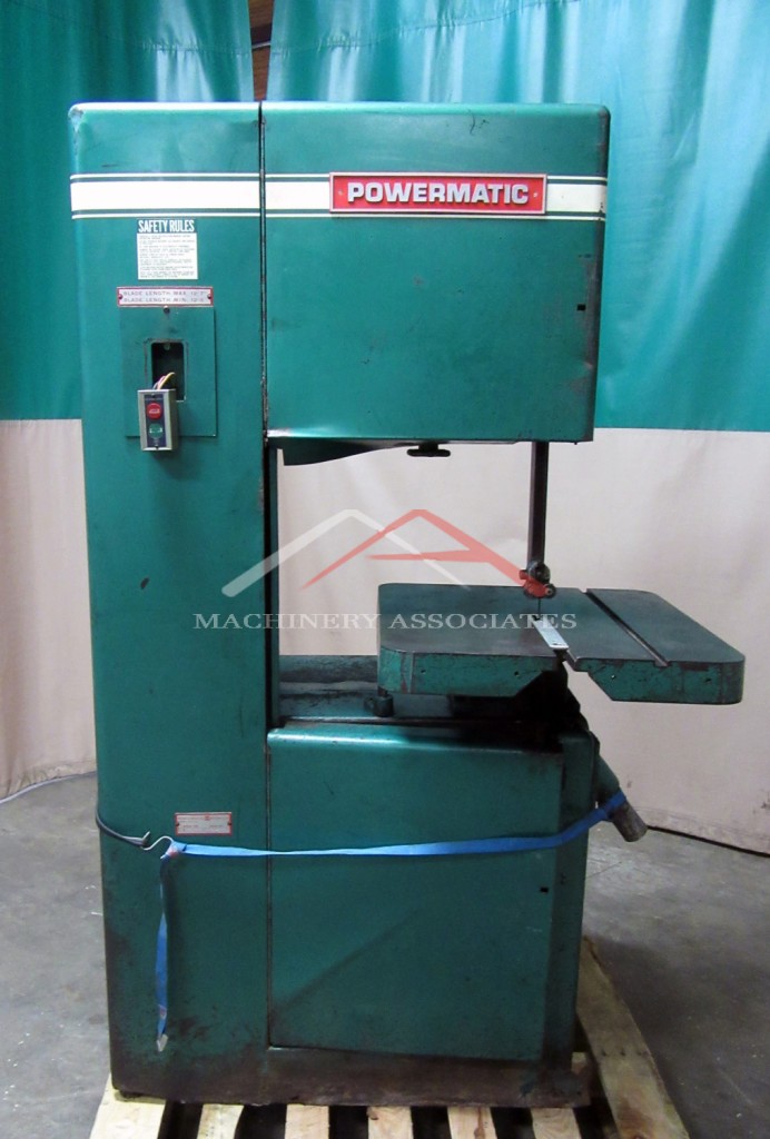 Used Powermatic Bandsaw Used Powermatic Bandsaw