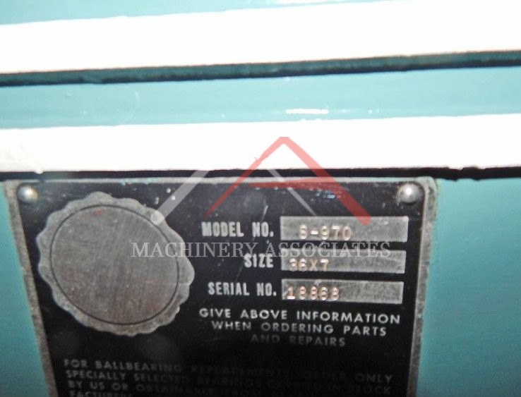 USED WHITNEY  S970  TOP AND BOTTOM PLANER