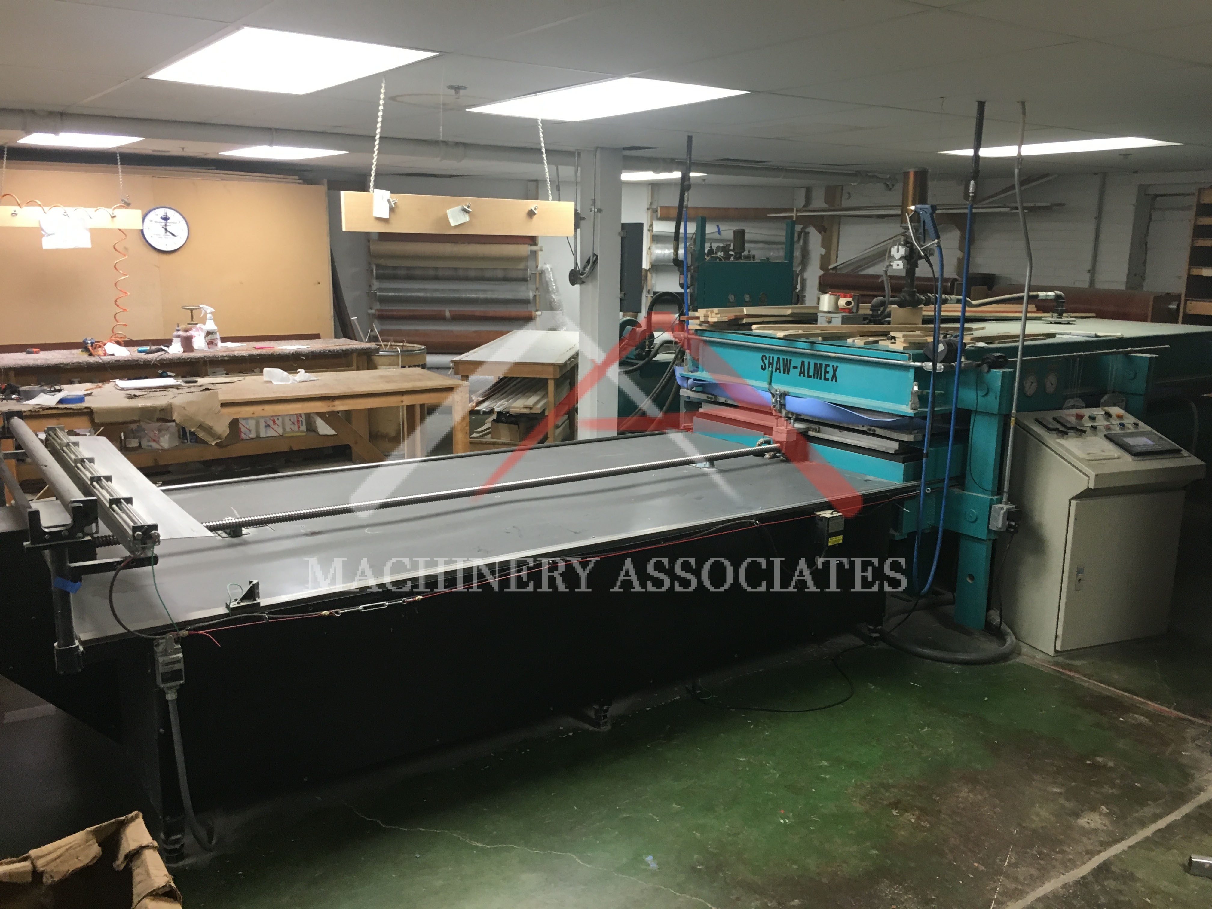 Great membrane press ready to move!