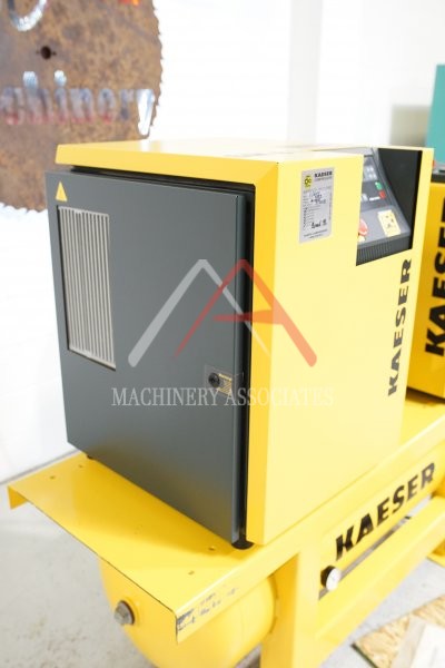 KAESER SM 8 ROTARY SCREW COMPRESSOR W/ TA 8 AIR DRYER & TANK