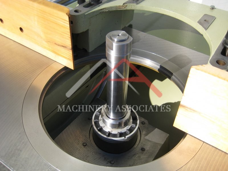 SCMI T-150 Titling Spindle Shaper W/ Sliding Table Shaper -  Power Up / Down / Tilt / Jog