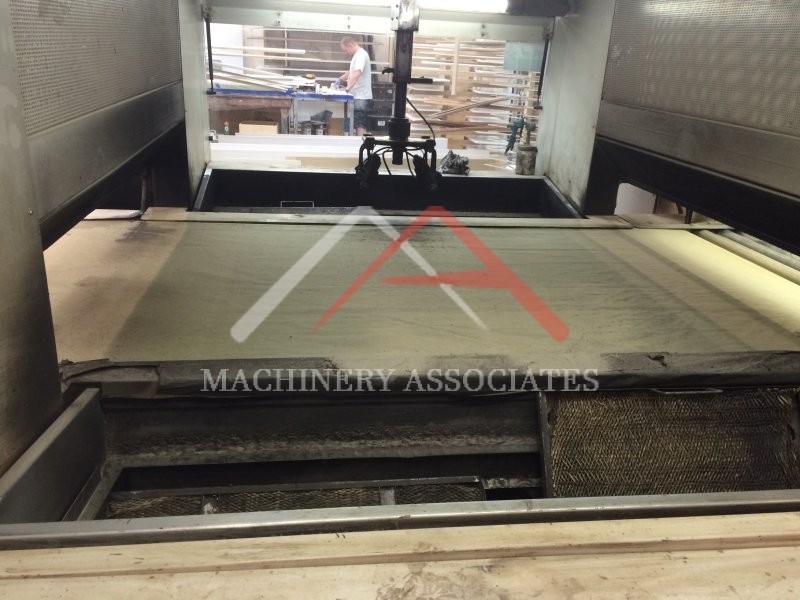 Falcioni Kleenspray Flat Line Finishing Machine