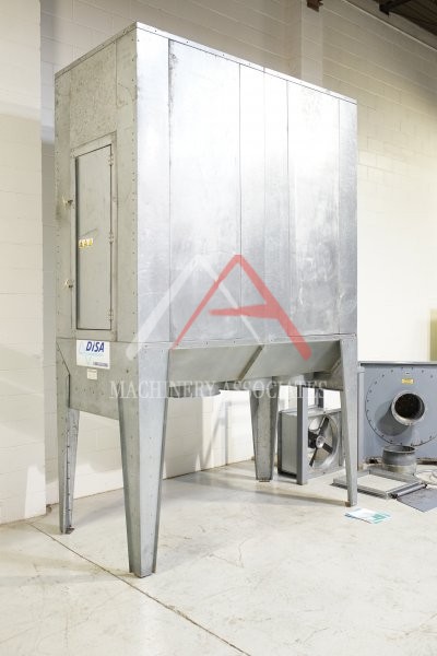 DISA 15 HP 5000 CFM DUST COLLECTOR W/AIR RETURN