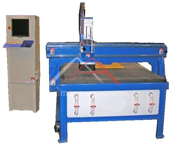 Allied 5x10 CNC Router with Tool Changer and 10HP Vacuum Pump