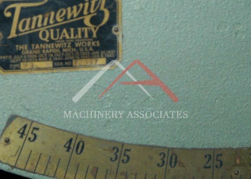 Tannewitz sliding table saw model U 5hp slider Biesemeyer