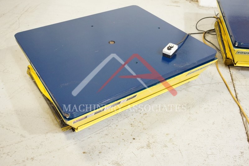 CLEAN SOUTHWORTH LS4-36 LIFT TABLES