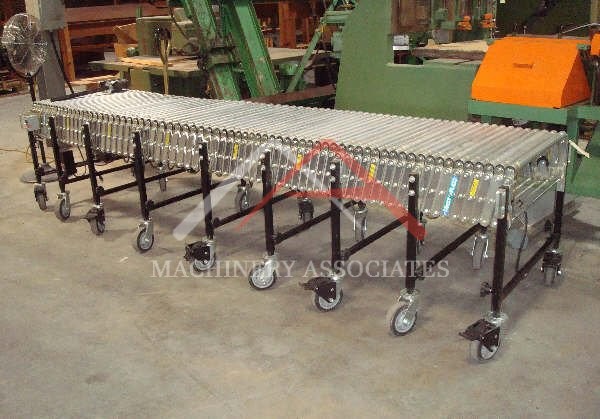 BEST/FLEX POWERED FLEXIBLE PORTABLE ROLLER CONVEYOR