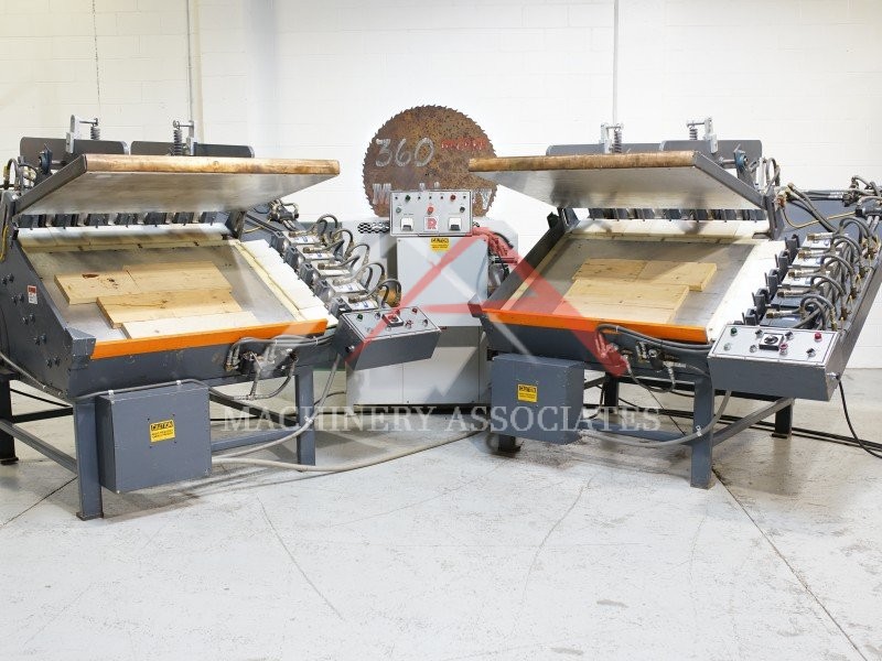 ROSENQUIST DUAL EASEL HIGH PRODUCTION RADIO FREQUENCY GLUER