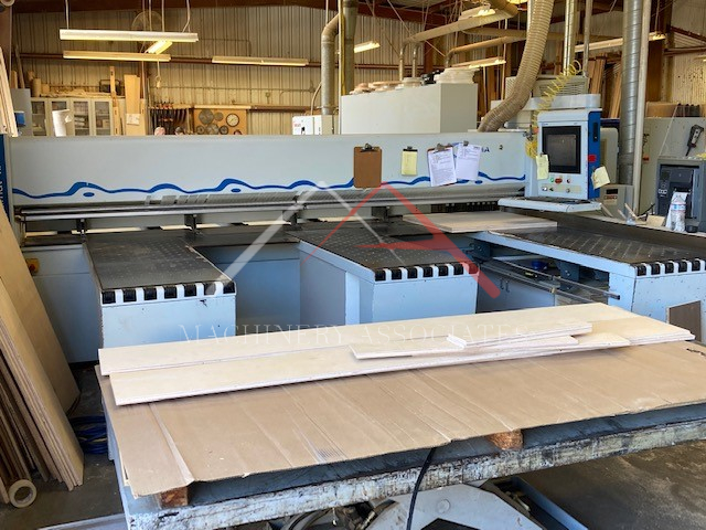 2004 Holzma 380 HPP 38/38 CNC Beam Saw