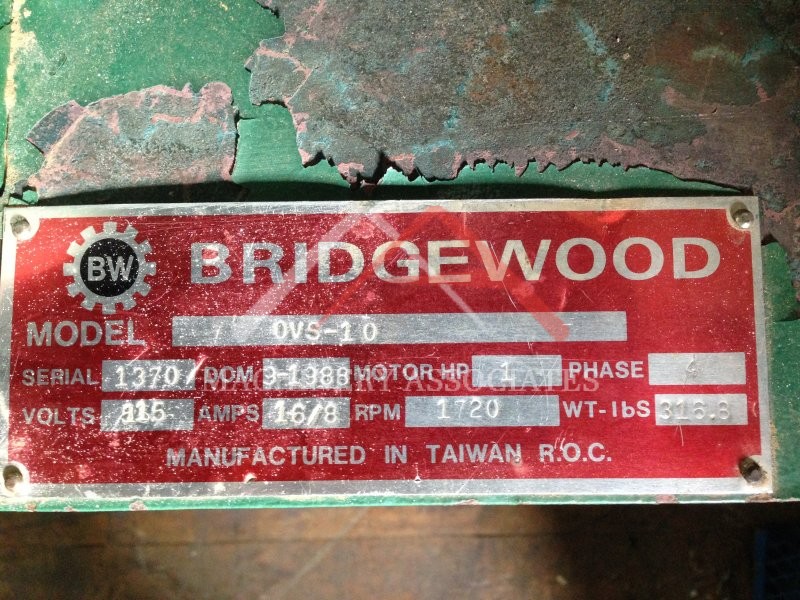 Bridgewood Oscillating Spindle Sander