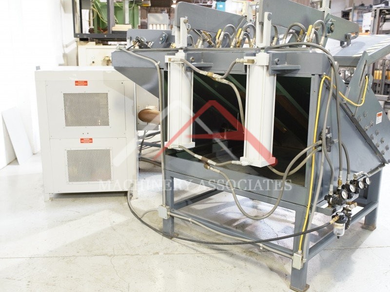 ROSENQUIST DUAL EASEL HIGH PRODUCTION RADIO FREQUENCY GLUER