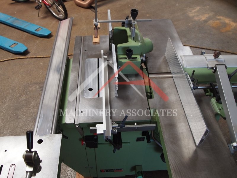 Robland X31 (3x3HP) Combo-Machine - LIKE NEW - Sliding Tablesaw, Sliding Shaper, 12' Jointer, 12" Planer & Mortiser!