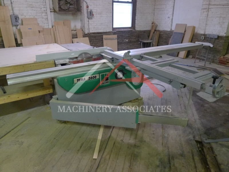 Lazzari Tema 2600 Sliding Table Saw 