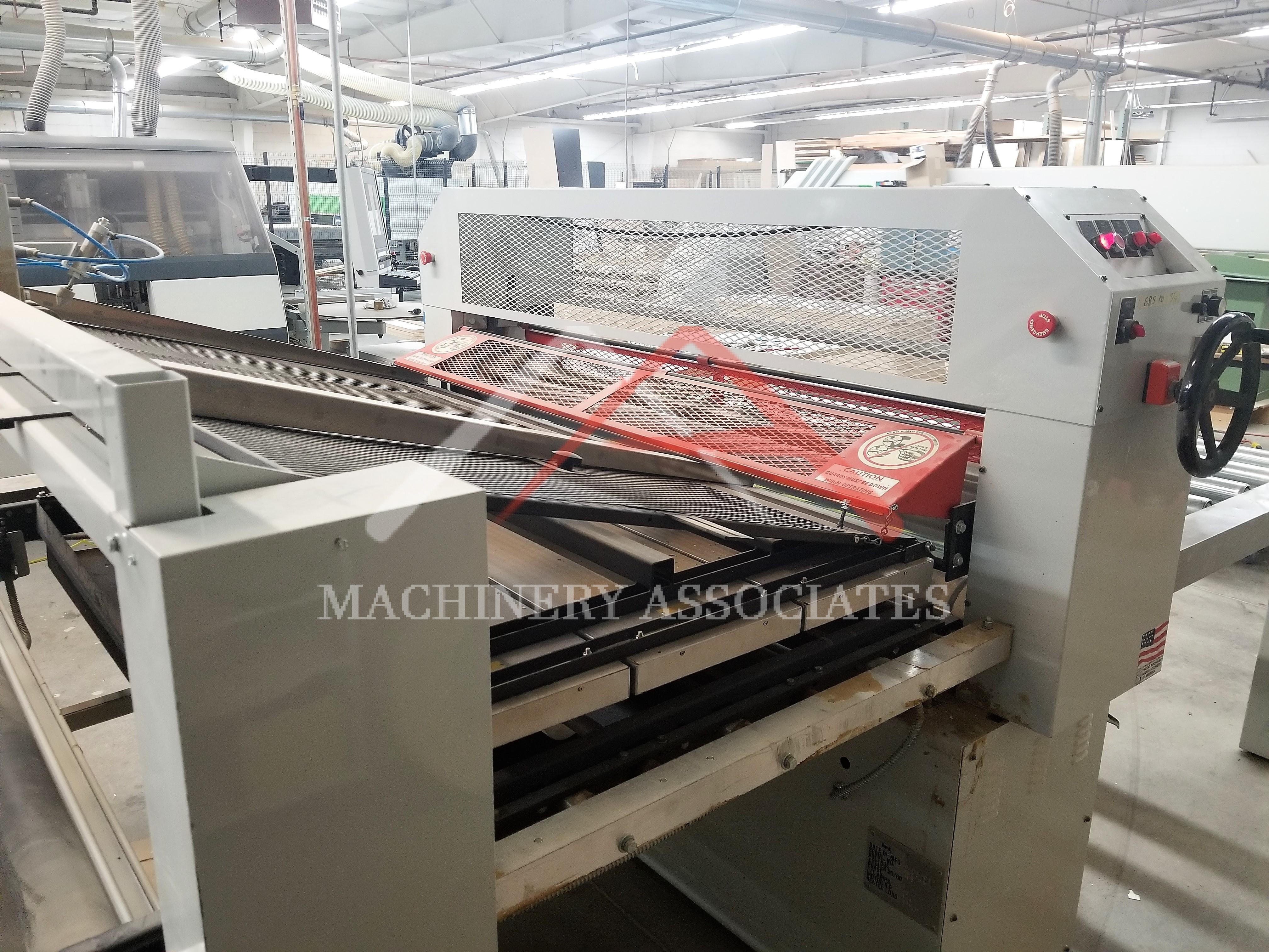 HMT Laminator with Indexing table and web glue roller