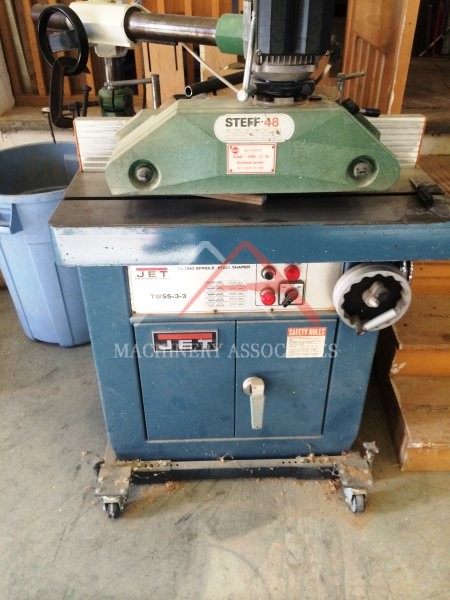 Jet Tilt Spindle Shaper w/ Sliding Table