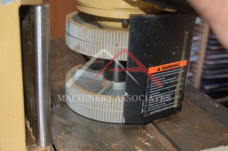 Nice Heavy Duty Resaw Bandsaw with Powermatic Power Feeder