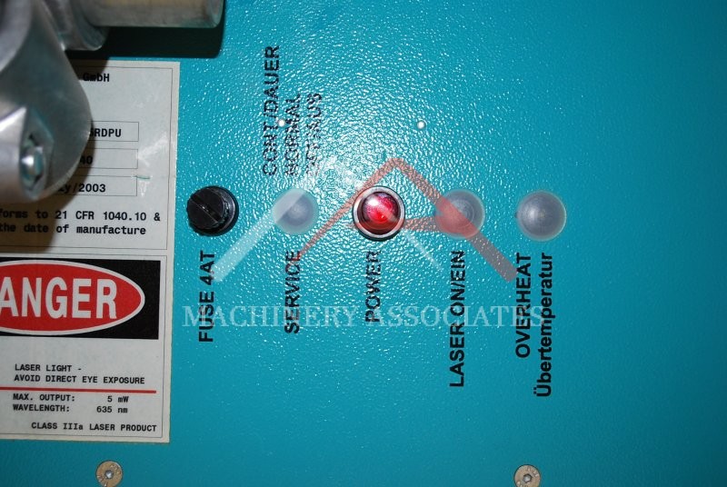 Used Laser Projection Set Up System for CNC  SL Laser Systems