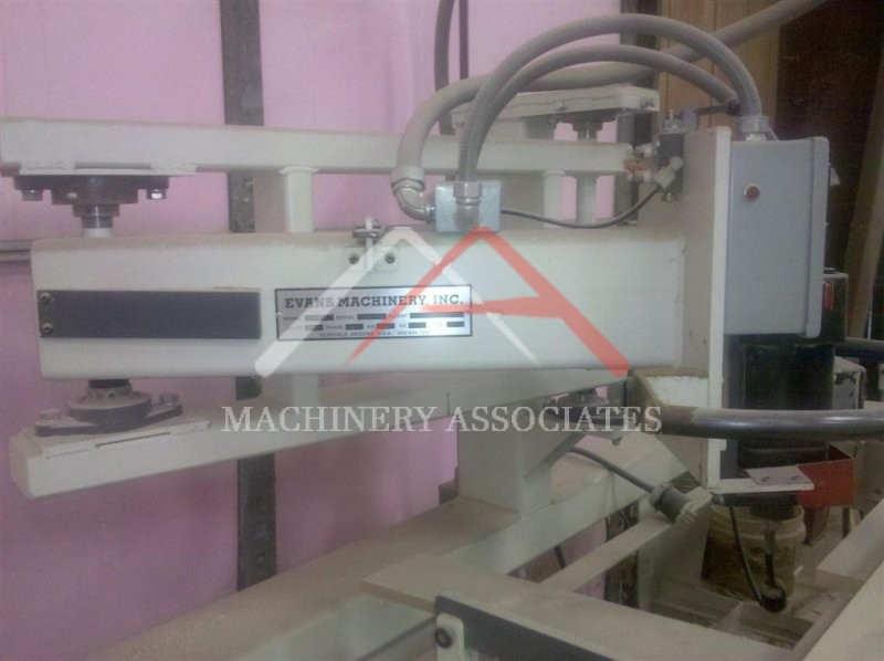 Single Phase Overarm Router Used Evans Model 2480 Overarm Router.