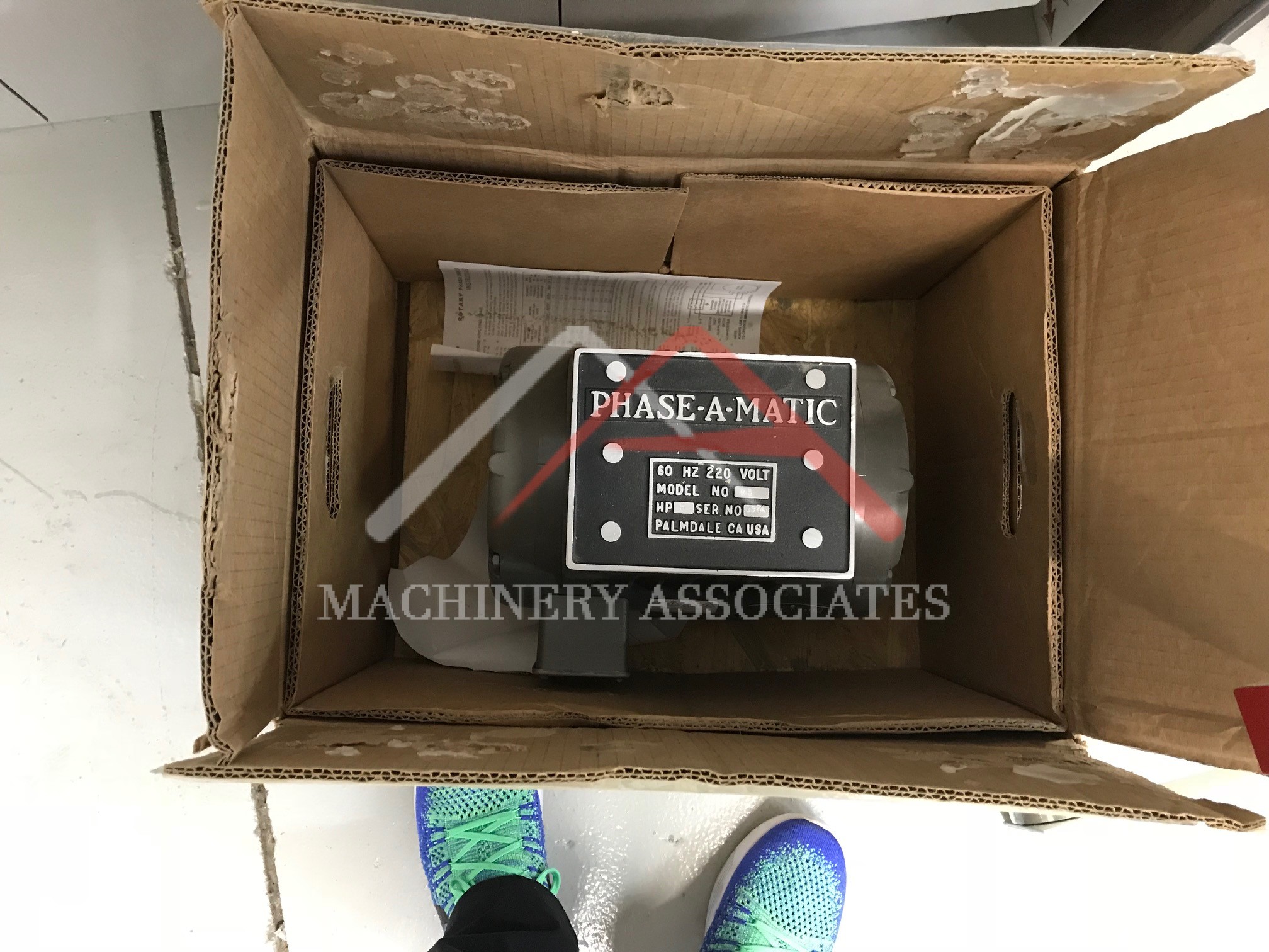 Phase-A-Matic Rotary Phase Converter (5hp) 