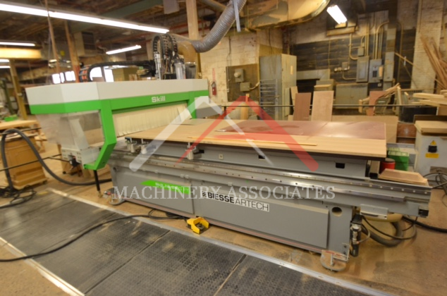 Biesse Skill 1224 FT  Flat Table CNC Router 