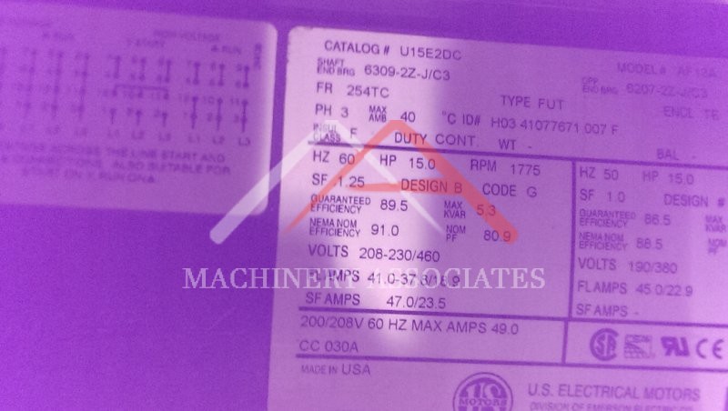 BELFAB 5000 CFM DUST COLLECTOR