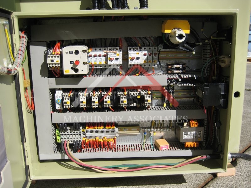 SCMI T-150 Titling Spindle Shaper W/ Sliding Table Shaper -  Power Up / Down / Tilt / Jog